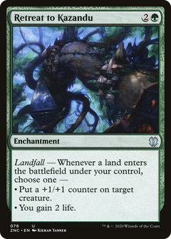 Retreat to Kazandu (78) [Zendikar Rising Commander] - Deck Out Gaming