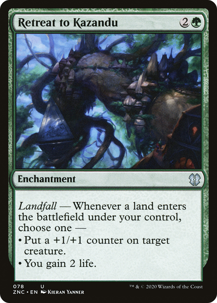 Retreat to Kazandu (78) [Zendikar Rising Commander] - Deck Out Gaming