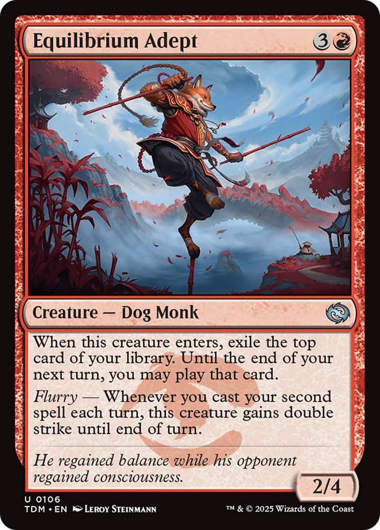 Equilibrium Adept (106) [Tarkir: Dragonstorm] foil - Deck Out Gaming