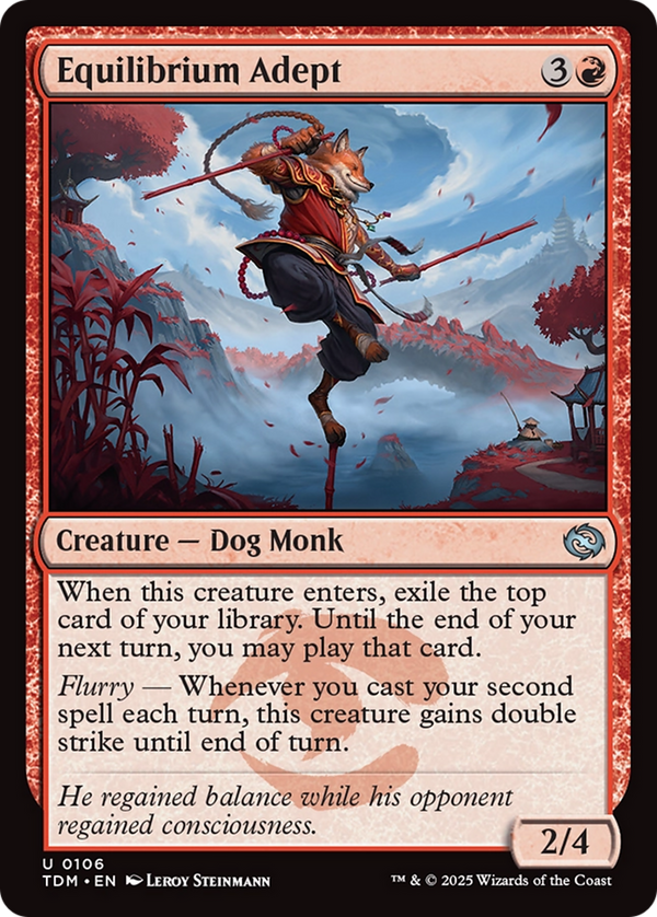 Equilibrium Adept (106) [Tarkir: Dragonstorm] foil - Deck Out Gaming