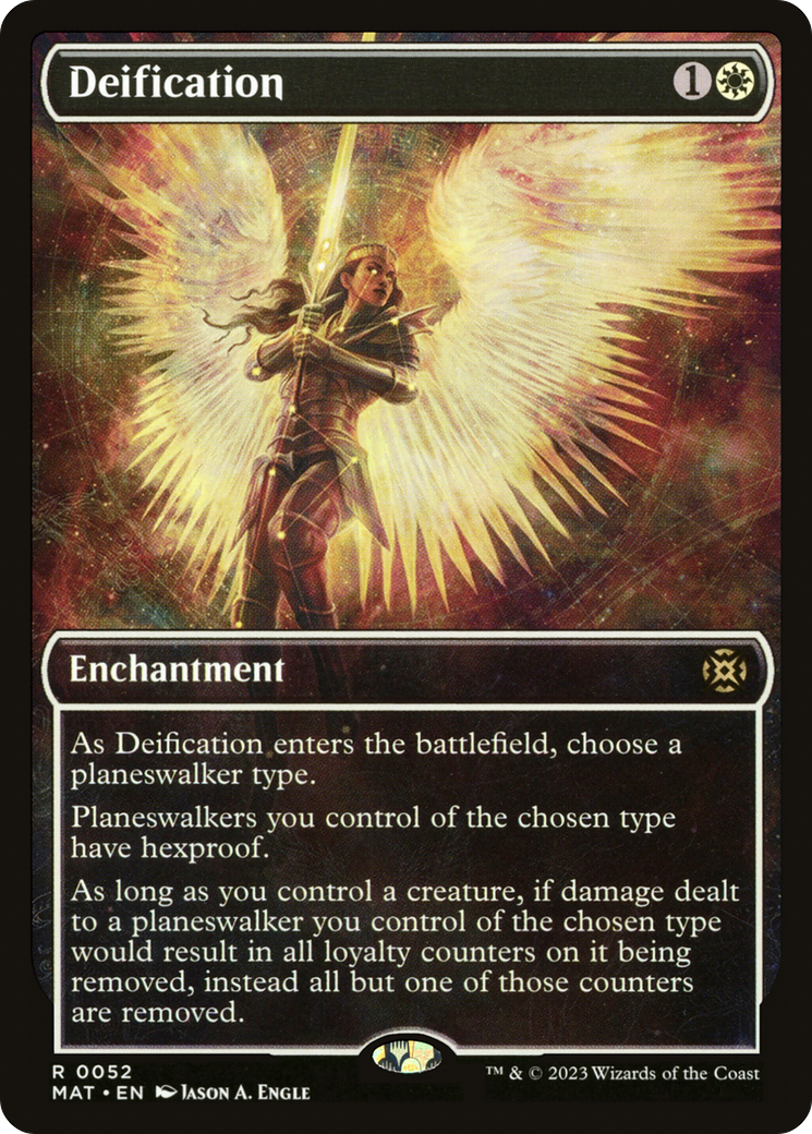 Deification (Showcase) (52) [March of the Machine: The Aftermath] foil - Deck Out Gaming