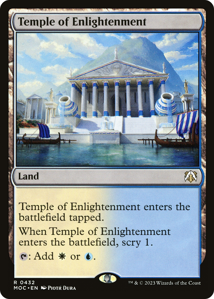 Temple of Enlightenment (432) [March of the Machine Commander] - Deck Out Gaming