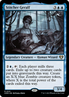 Stitcher Geralf (121) [Commander Masters] - Deck Out Gaming