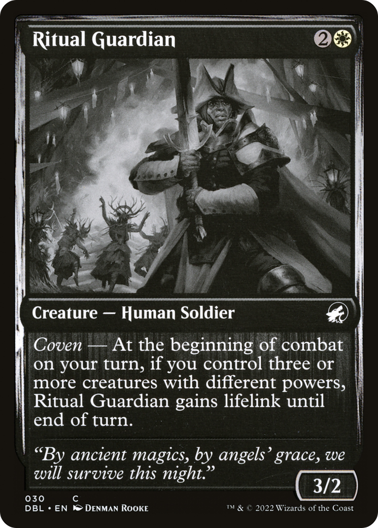 Ritual Guardian (30) [Innistrad: Double Feature] foil - Deck Out Gaming