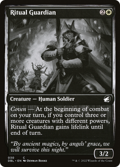 Ritual Guardian (30) [Innistrad: Double Feature] foil - Deck Out Gaming