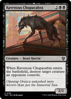 Ravenous Chupacabra (136) [Murders at Karlov Manor Commander] - Deck Out Gaming