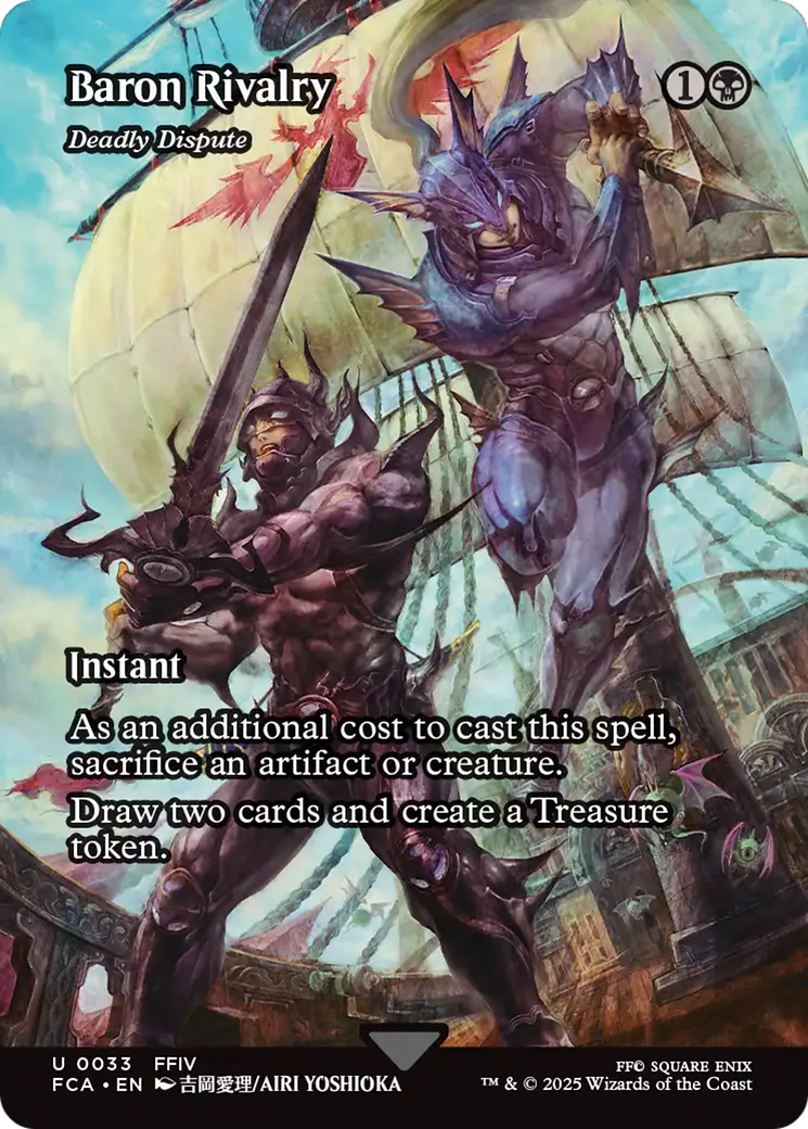 Baron Rivalry - Deadly Dispute (Showcase) (33) [FINAL FANTASY: Through the Ages] foil - Deck Out Gaming