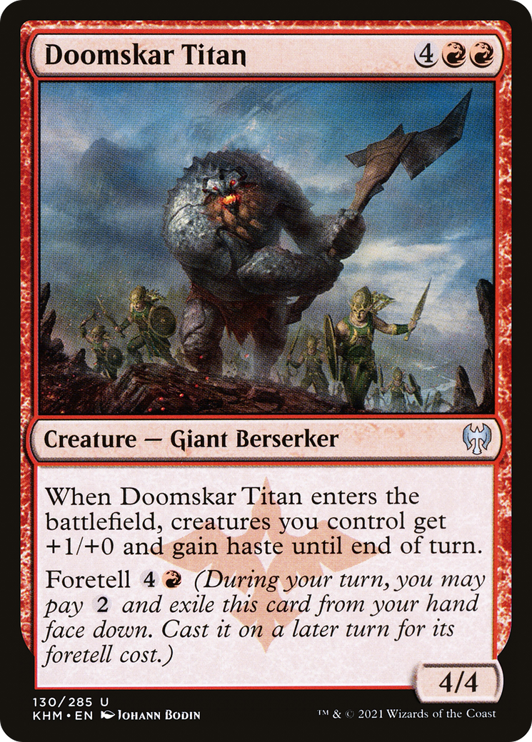 Doomskar Titan (130) [Kaldheim] foil - Deck Out Gaming