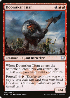 Doomskar Titan (130) [Kaldheim] foil - Deck Out Gaming