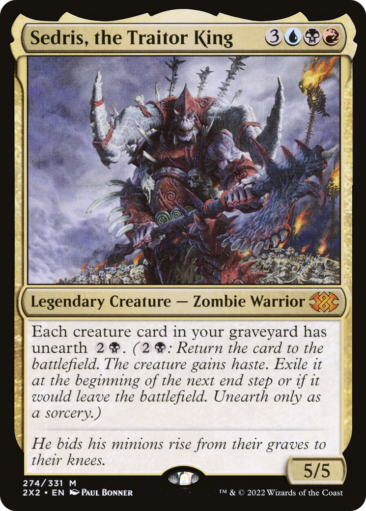 Sedris, the Traitor King (274) [Double Masters 2022] - Deck Out Gaming