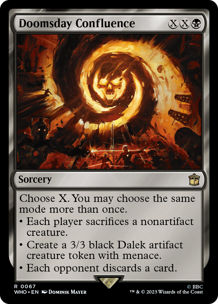 Doomsday Confluence (67) [Doctor Who] foil - Deck Out Gaming