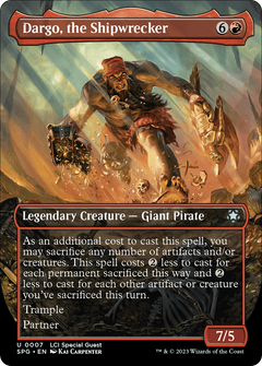 Dargo, the Shipwrecker (Borderless) (7) [Special Guests] foil - Deck Out Gaming