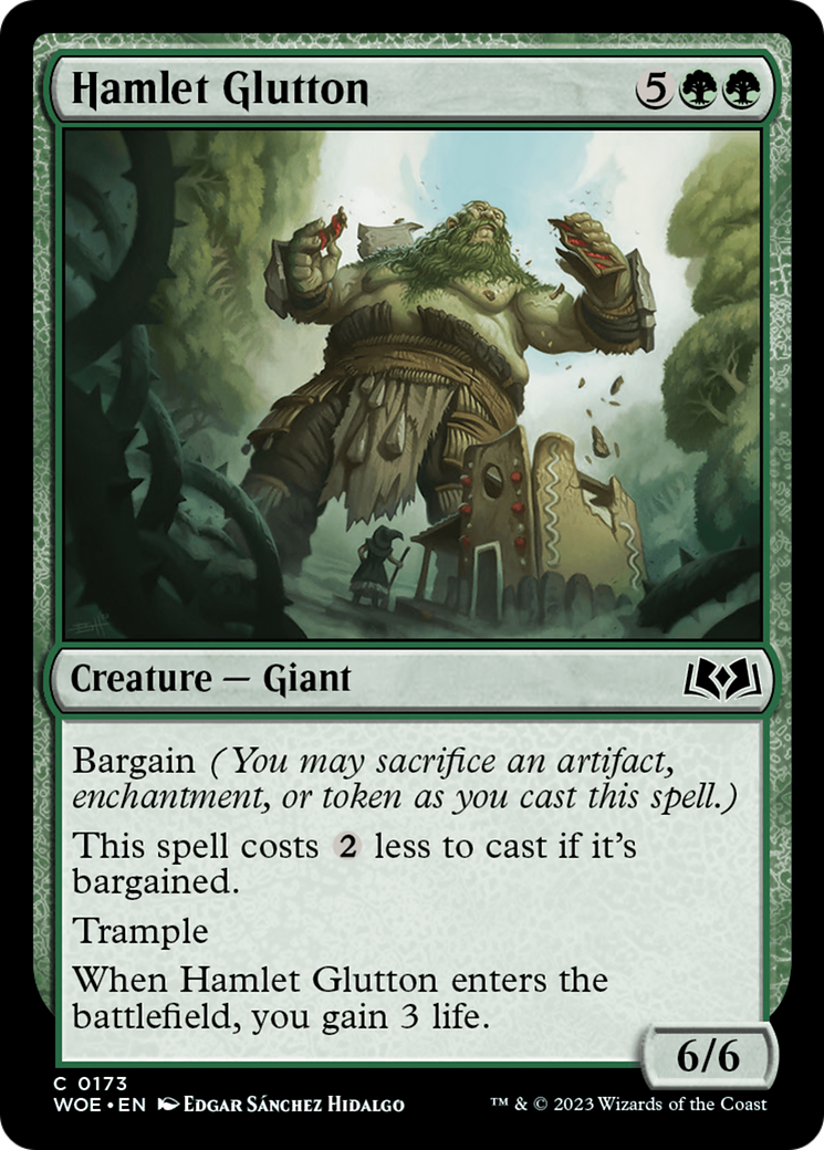 Hamlet Glutton (173) [Wilds of Eldraine] - Deck Out Gaming