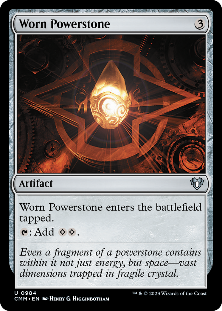 Worn Powerstone (984) [Commander Masters] - Deck Out Gaming