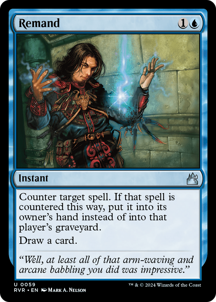 Remand (59) [Ravnica Remastered] - Deck Out Gaming