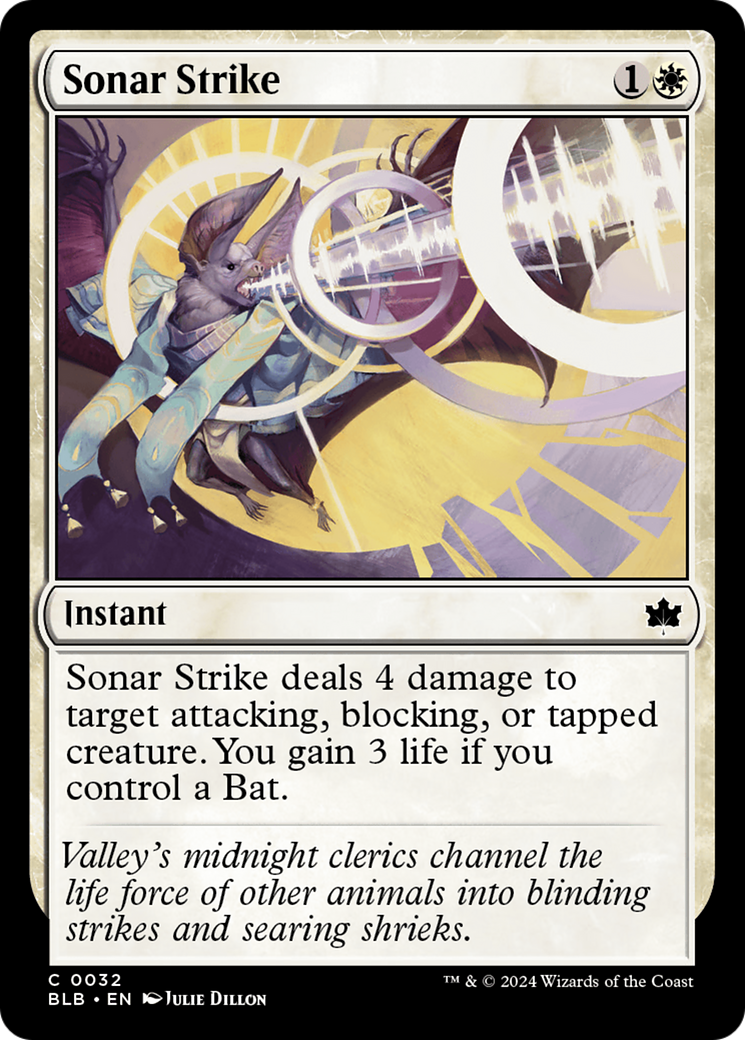 Sonar Strike (32) [Bloomburrow] foil - Deck Out Gaming
