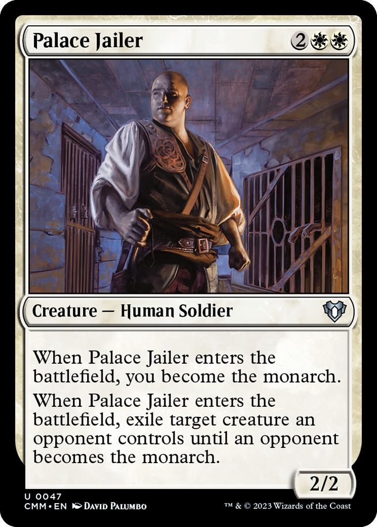 Palace Jailer (47) [Commander Masters] - Deck Out Gaming