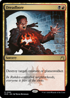 Dreadbore (180) [Ravnica Remastered] - Deck Out Gaming