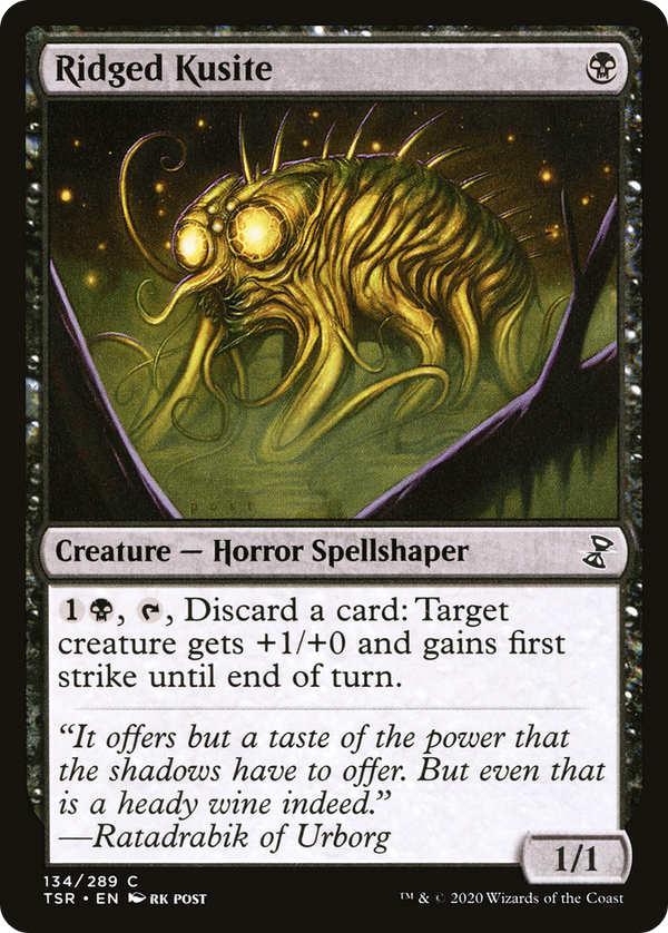 Ridged Kusite (134) [Time Spiral Remastered] foil - Deck Out Gaming