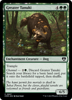 Greater Tanuki (897) [Commander Masters] - Deck Out Gaming