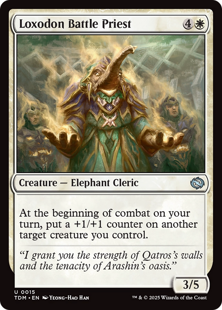 Loxodon Battle Priest (15) [Tarkir: Dragonstorm] - Deck Out Gaming