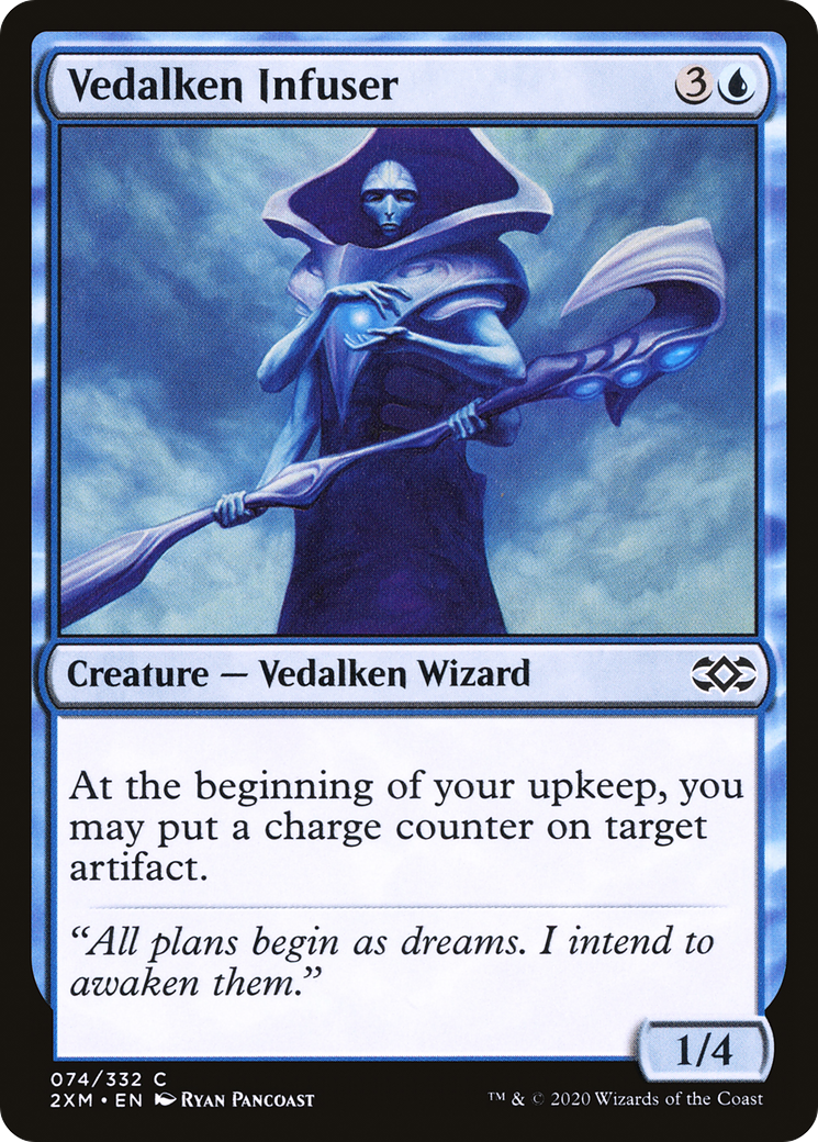 Vedalken Infuser (74) [Double Masters] foil - Deck Out Gaming
