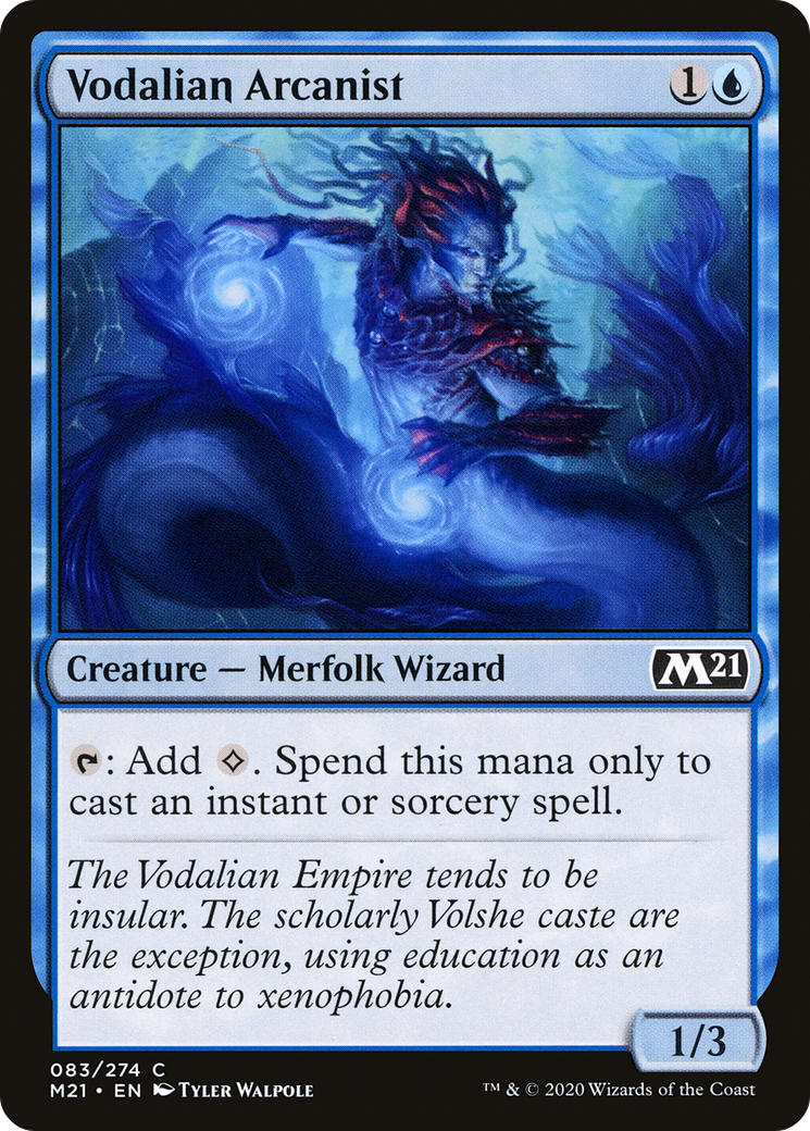 Vodalian Arcanist (83) [Core Set 2021] - Deck Out Gaming