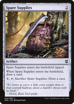 Spare Supplies (254) [Zendikar Rising] foil - Deck Out Gaming