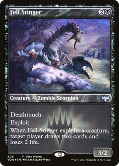 Fell Stinger (406) [Play Promos] foil - Deck Out Gaming