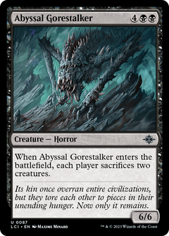 Abyssal Gorestalker (87) [The Lost Caverns of Ixalan] foil - Deck Out Gaming