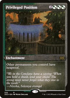 Privileged Position (Foil Etched) (532) [Double Masters 2022] foil - Deck Out Gaming