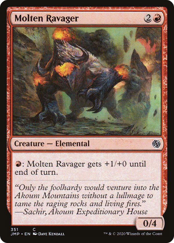 Molten Ravager (351) [Jumpstart] - Deck Out Gaming