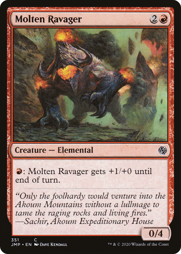 Molten Ravager (351) [Jumpstart] - Deck Out Gaming