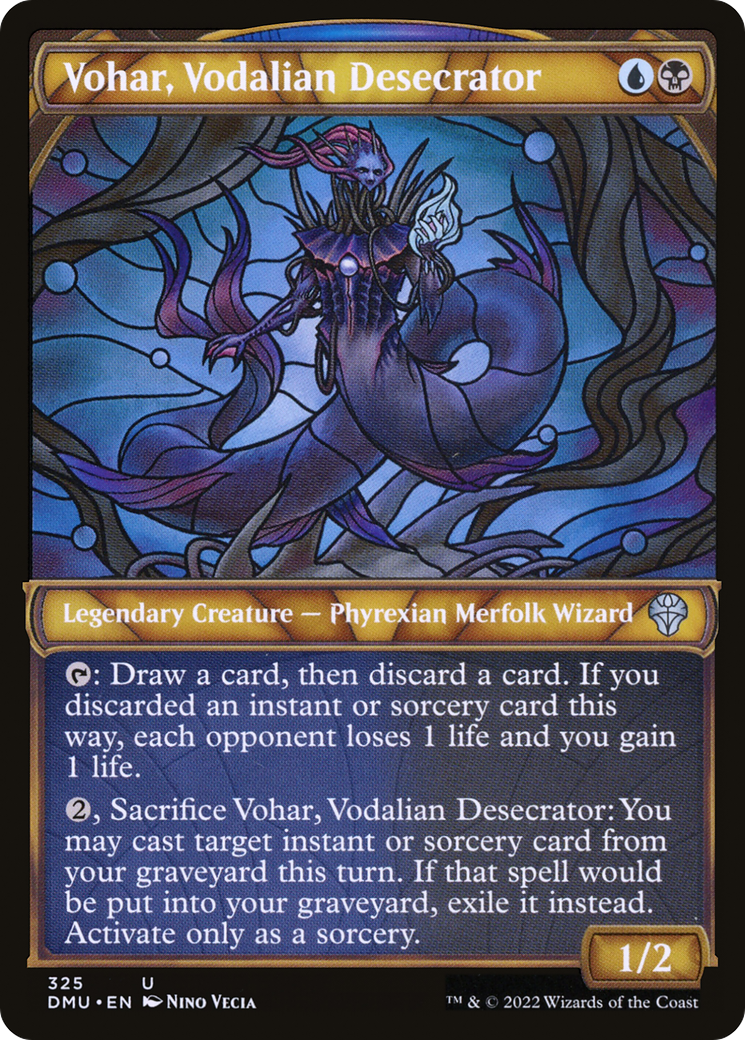 Vohar, Vodalian Desecrator (Showcase) (325) [Dominaria United] foil - Deck Out Gaming