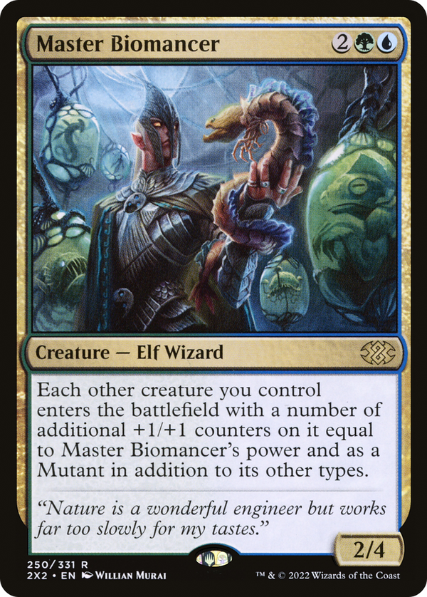 Master Biomancer (250) [Double Masters 2022] - Deck Out Gaming