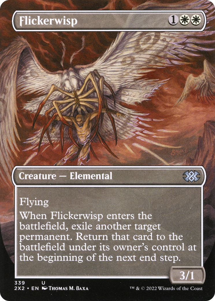 Flickerwisp (Borderless) (339) [Double Masters 2022] - Deck Out Gaming