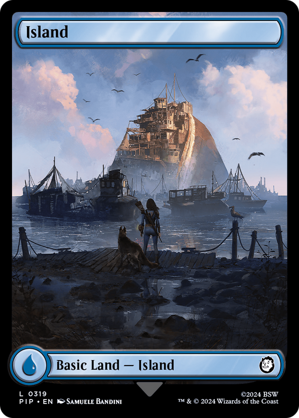 Island (0319) (319) [Fallout] foil - Deck Out Gaming