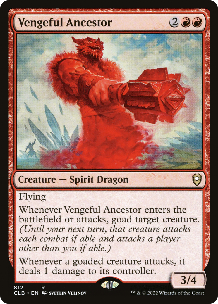 Vengeful Ancestor (812) [Commander Legends: Battle for Baldur's Gate] - Deck Out Gaming