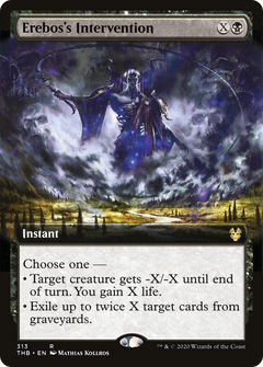 Erebos's Intervention (Extended Art) (313) [Theros Beyond Death] foil - Deck Out Gaming