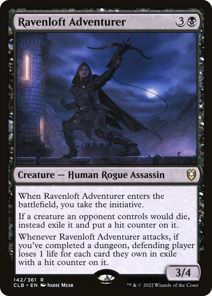 Ravenloft Adventurer (142) [Commander Legends: Battle for Baldur's Gate] - Deck Out Gaming