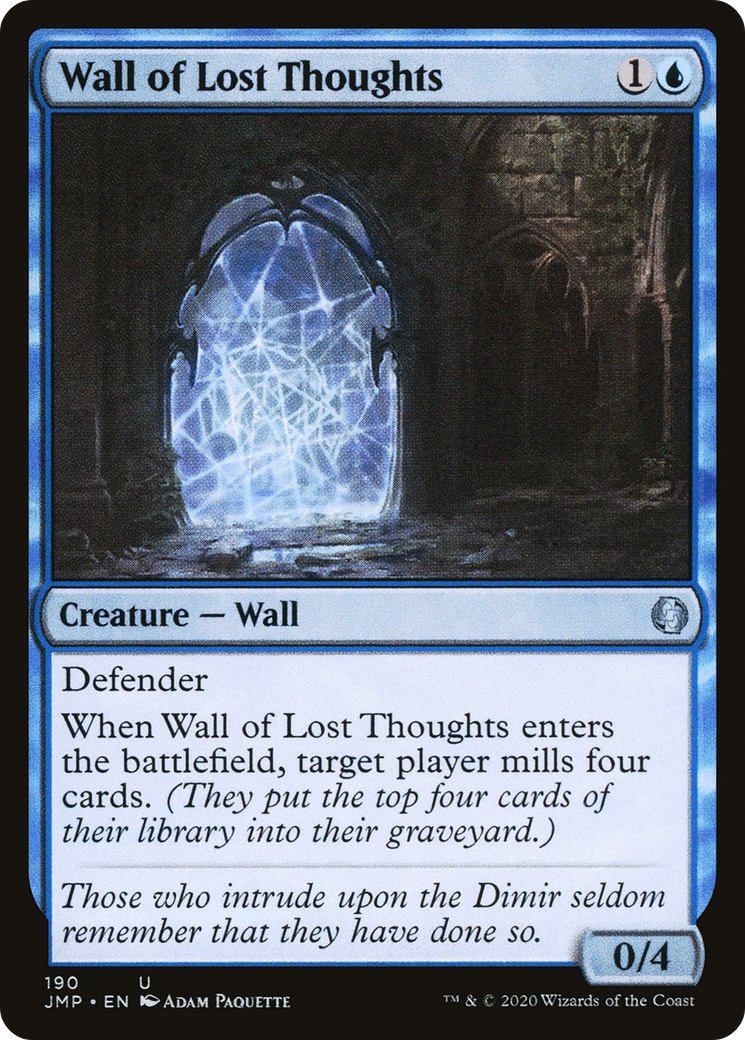 Wall of Lost Thoughts (190) [Jumpstart] - Deck Out Gaming