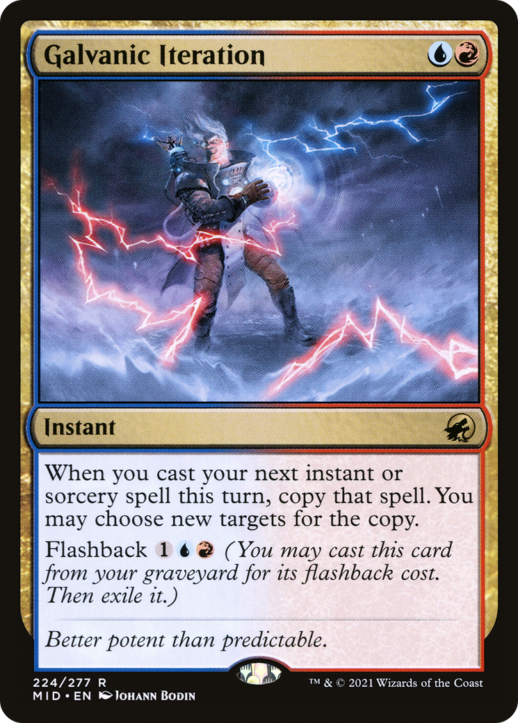 Galvanic Iteration (224) [Innistrad: Midnight Hunt] - Deck Out Gaming