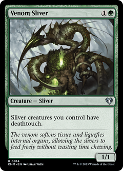 Venom Sliver (914) [Commander Masters] - Deck Out Gaming