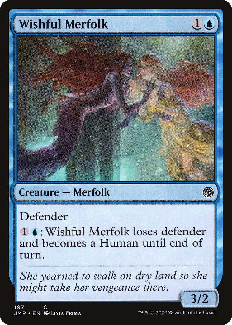 Wishful Merfolk (197) [Jumpstart] - Deck Out Gaming