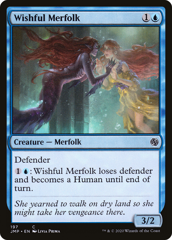 Wishful Merfolk (197) [Jumpstart] - Deck Out Gaming