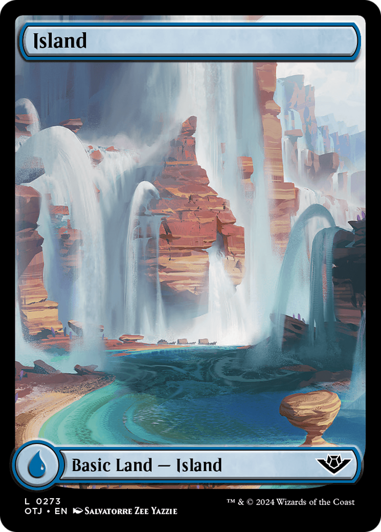 Island (0273) (273) [Outlaws of Thunder Junction] foil - Deck Out Gaming