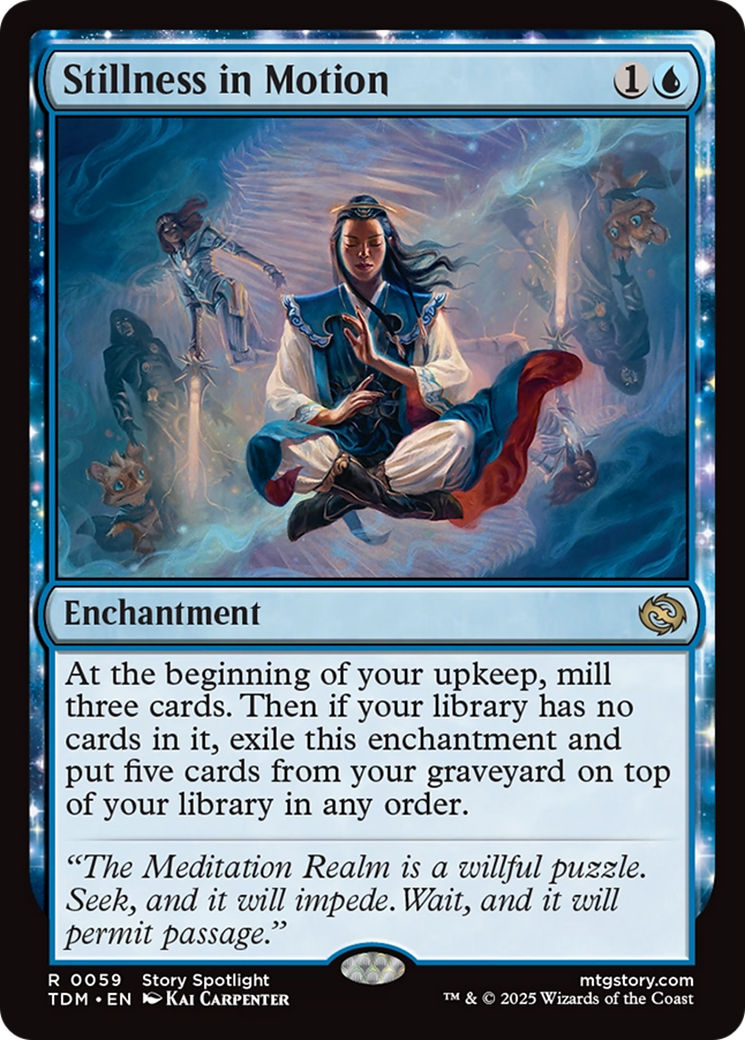 Stillness in Motion (59) [Tarkir: Dragonstorm] foil - Deck Out Gaming