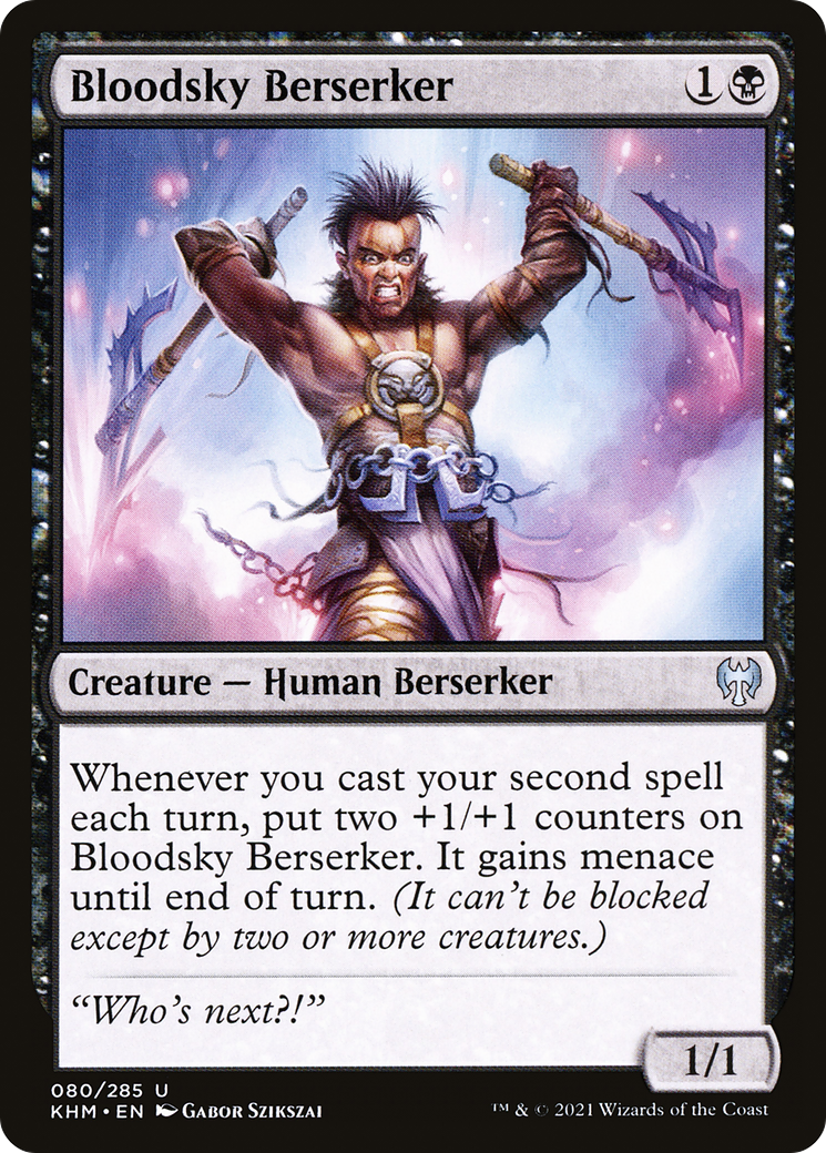 Bloodsky Berserker (80) [Kaldheim] - Deck Out Gaming
