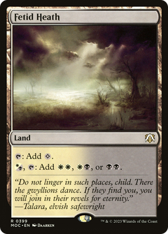Fetid Heath (399) [March of the Machine Commander] - Deck Out Gaming