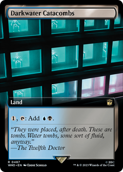 Darkwater Catacombs (Extended Art) (487) [Doctor Who] foil - Deck Out Gaming